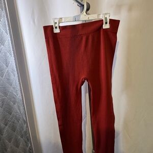 Kids Red Leggings